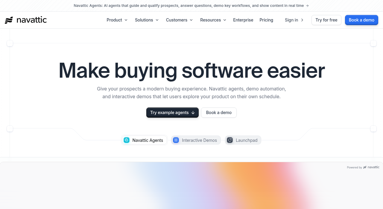 Navattic product screenshot